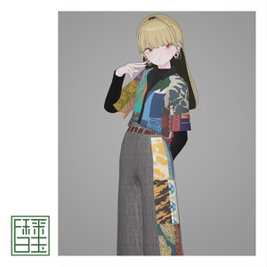 Patchwork Shirts Tuck-In Style [Lapwing]