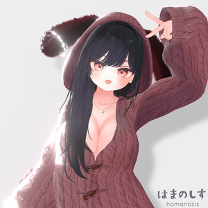 コズミックうさちゃん【 ニットパーカー 】【 イチゴ追加 】