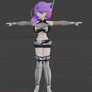 九州そら 3Dモデル