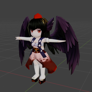 SD暗黒大将軍 3Dモデル