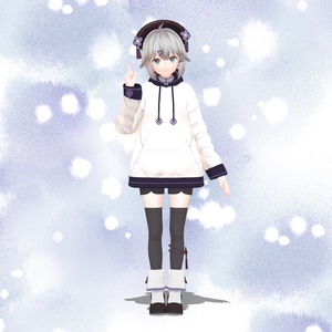 【透羽向け】普段着パーカー【お着替え用】