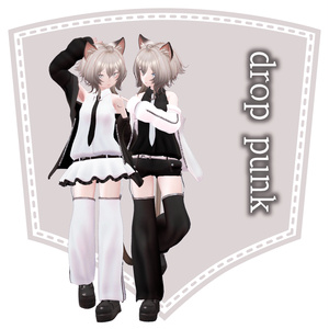 【VRChat想定】drop punk【お着替え用】 缩略图 10