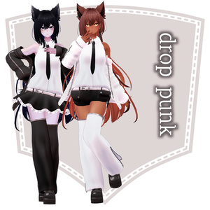 【VRChat想定】drop punk【お着替え用】 缩略图 16