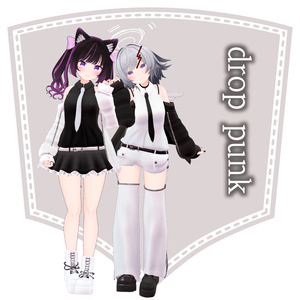 【VRChat想定】drop punk【お着替え用】 缩略图 5