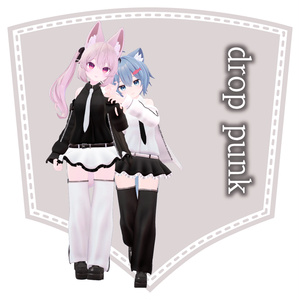 【VRChat想定】drop punk【お着替え用】 缩略图 8