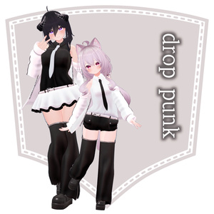 【VRChat想定】drop punk【お着替え用】 缩略图 12