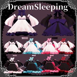 【VRChat想定】DreamSleeping【お着替え用】 缩略图 2