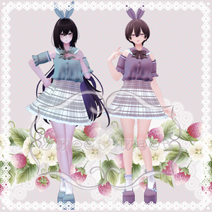 【VRChat想定】SweetSweet【お着替え用】 缩略图 4
