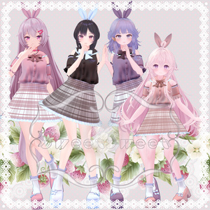 【VRChat想定】SweetSweet【お着替え用】 缩略图 7