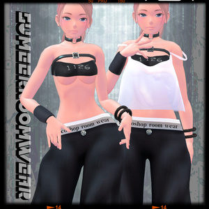 【VRChat想定】サマールームウェア【お着替え用】 缩略图 20
