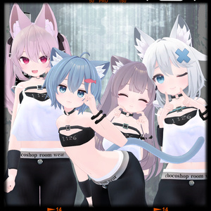 【VRChat想定】サマールームウェア【お着替え用】 缩略图 19