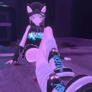 【VRChat想定】ミッドキュートパーカー【お着替え用】 缩略图 28