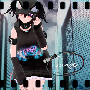 【VRChat想定】ミッドキュートパーカー【お着替え用】 缩略图 9