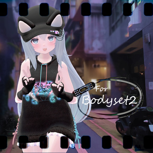【VRChat想定】ミッドキュートパーカー【お着替え用】 缩略图 20