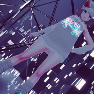 【VRChat想定】ミッドキュートパーカー【お着替え用】 缩略图 29