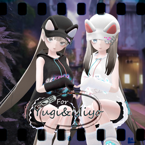 【VRChat想定】ミッドキュートパーカー【お着替え用】 缩略图 12