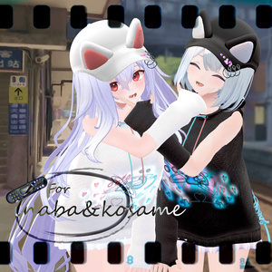 【VRChat想定】ミッドキュートパーカー【お着替え用】 缩略图 14