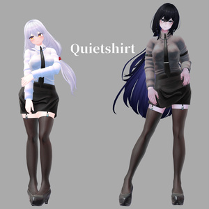 サポート終了【VRChat想定】Quietshirt【お着替え用】 缩略图 13