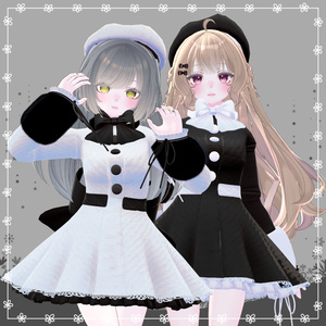 【複数アバター対応】RibbonCoat 缩略图 12