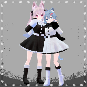 【複数アバター対応】RibbonCoat 缩略图 16
