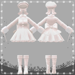 【複数アバター対応】RibbonCoat 缩略图 4