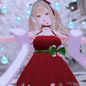 【複数アバター対応】XmasSnowDress 缩略图 17