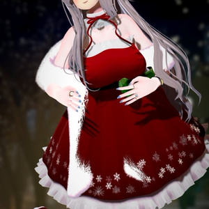 【複数アバター対応】XmasSnowDress 缩略图 16