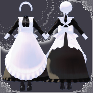 【複数アバター対応】ClassicMaid 缩略图 3