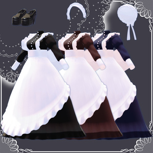 【複数アバター対応】ClassicMaid 缩略图 4
