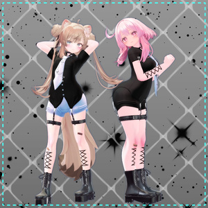 【複数アバター対応】drop punk　-summer- 缩略图 12