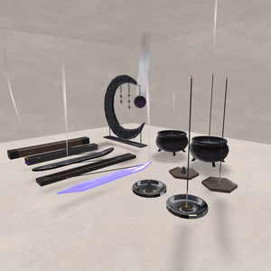 お香セット【VRChat想定・ギミック】