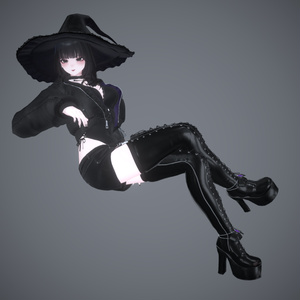 Lace-up Thigh High Boots【13アバター対応】 缩略图 13