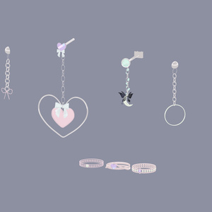 Earring and Ring set_A01 缩略图 2