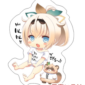 【非公式同人グッズ】ホロックスはくじけない！ Tシャツホロ六期生アクリルキーホルダー