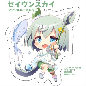【非公式同人グッズ】ニシノフラワー&セイウンスカイアクリルキーホルダー