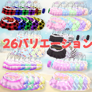 【27アバター対応】夏色フリル水着 缩略图 2