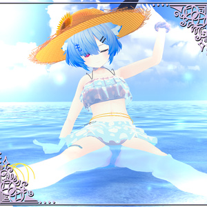 【27アバター対応】夏色フリル水着 缩略图 9