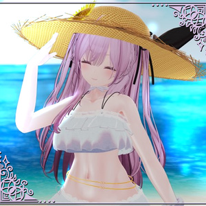 【27アバター対応】夏色フリル水着 缩略图 11