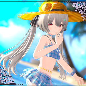 【27アバター対応】夏色フリル水着 缩略图 12