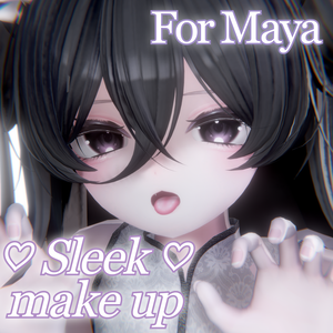 【舞夜 maya】Sleek Make Up & Eye Texture