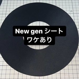 Beatmania iidx コントローラー用 ターンテーブルシート new gen ワケあり