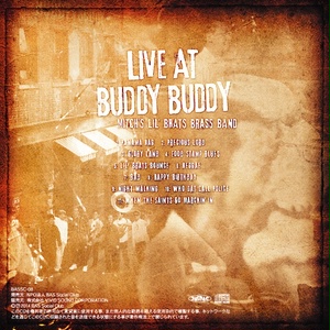 (CD) LIVE AT BUDDY BUDDY / Mitch’s Lil’ Brats Brass Band