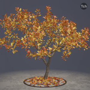 Fall tree (3D) | 秋の木 (3D)