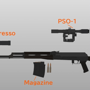 ７６式狙撃銃 Zastava M76 Sniper Rifle 缩略图 4