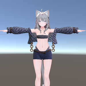 VRChat衣装 しなのちゃん向け 『Active Step』