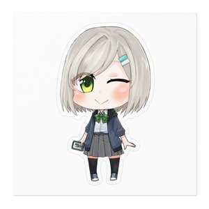 架空ぶい デフォルメステッカー