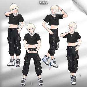 【無料/Free】撮影用ポーズ集 For 彼方 Vol.2【支援版+5種】 缩略图 2