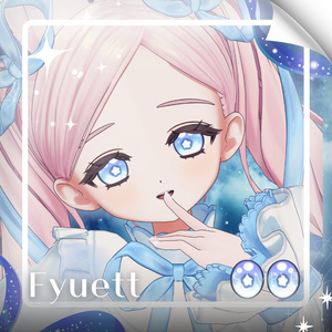 ✨無料版あり✨【9アバター対応】✦Starlit Night Eyes✦【29Color】 缩略图 2