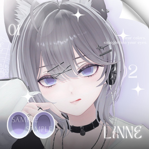 ✨無料版あり✨【13アバター対応】✦Pure Gradient Eyes✦【34Color】 缩略图 2