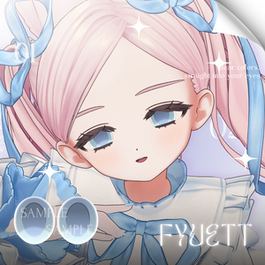 ✨無料版あり✨【13アバター対応】✦Pure Gradient Eyes✦【34Color】 缩略图 5